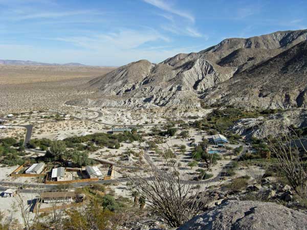 Agua Caliente overlook